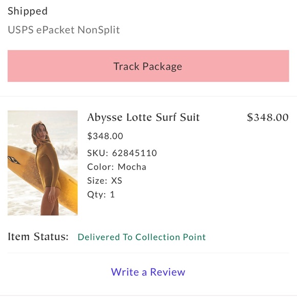 NEW Free People Abysse Lotte Surf Suit XS - Picture 4 of 9